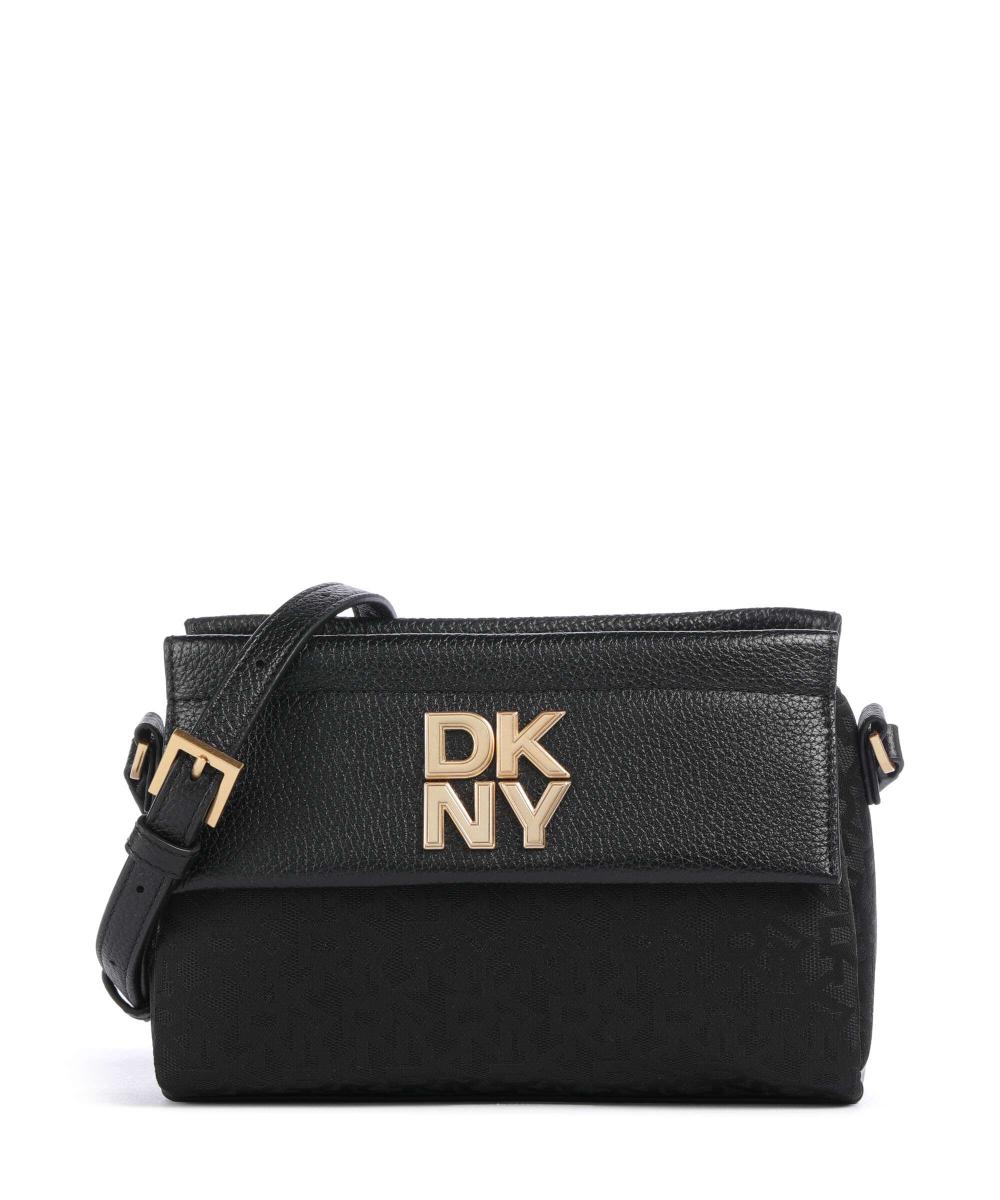 

Розовая сумка через плечо из полиэстера Dkny, черный