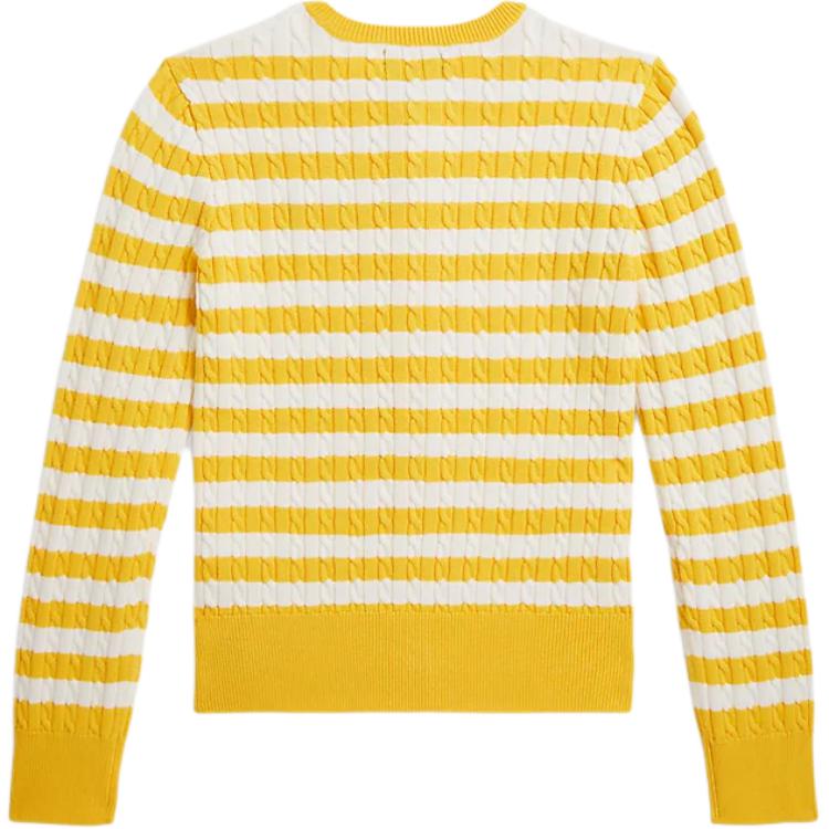 Свитер для подростков Polo Ralph Lauren, желтый — фото 3