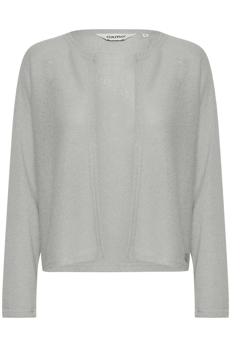 

Вязаный кардиган Oxmo Knit Cardigan KIKE, цвет grey/light grey