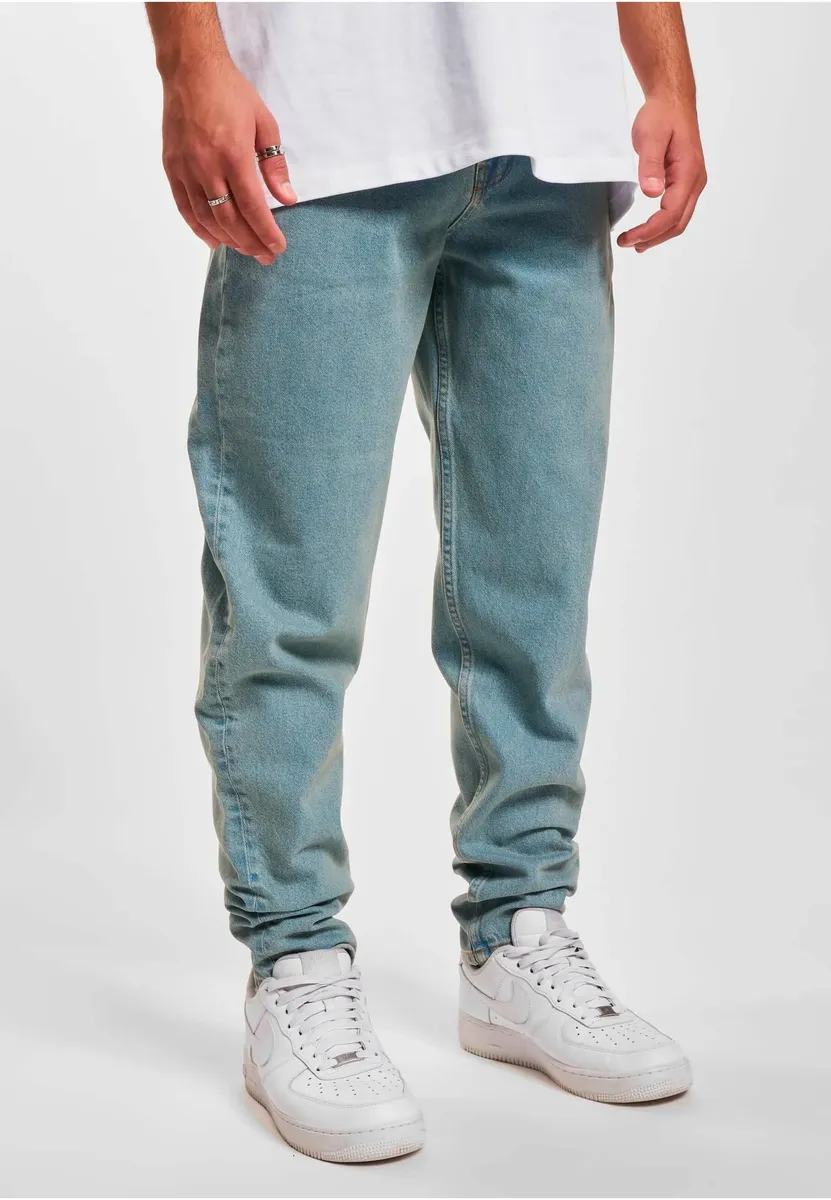 

Комфортные джинсы DEF "DEF Мужские DEF Schiller LooseFit Denim", синий