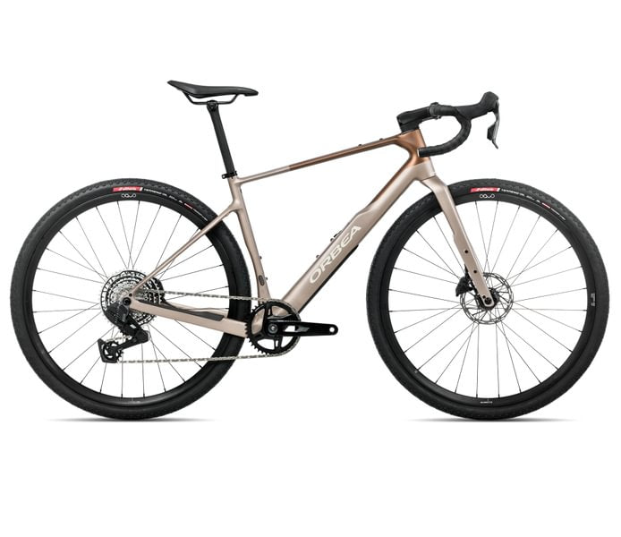 

Гравийный велосипед Orbea terra m31eteam 1x diamant (2026) - gravelbike - nickel - met cinnamon (matt)
