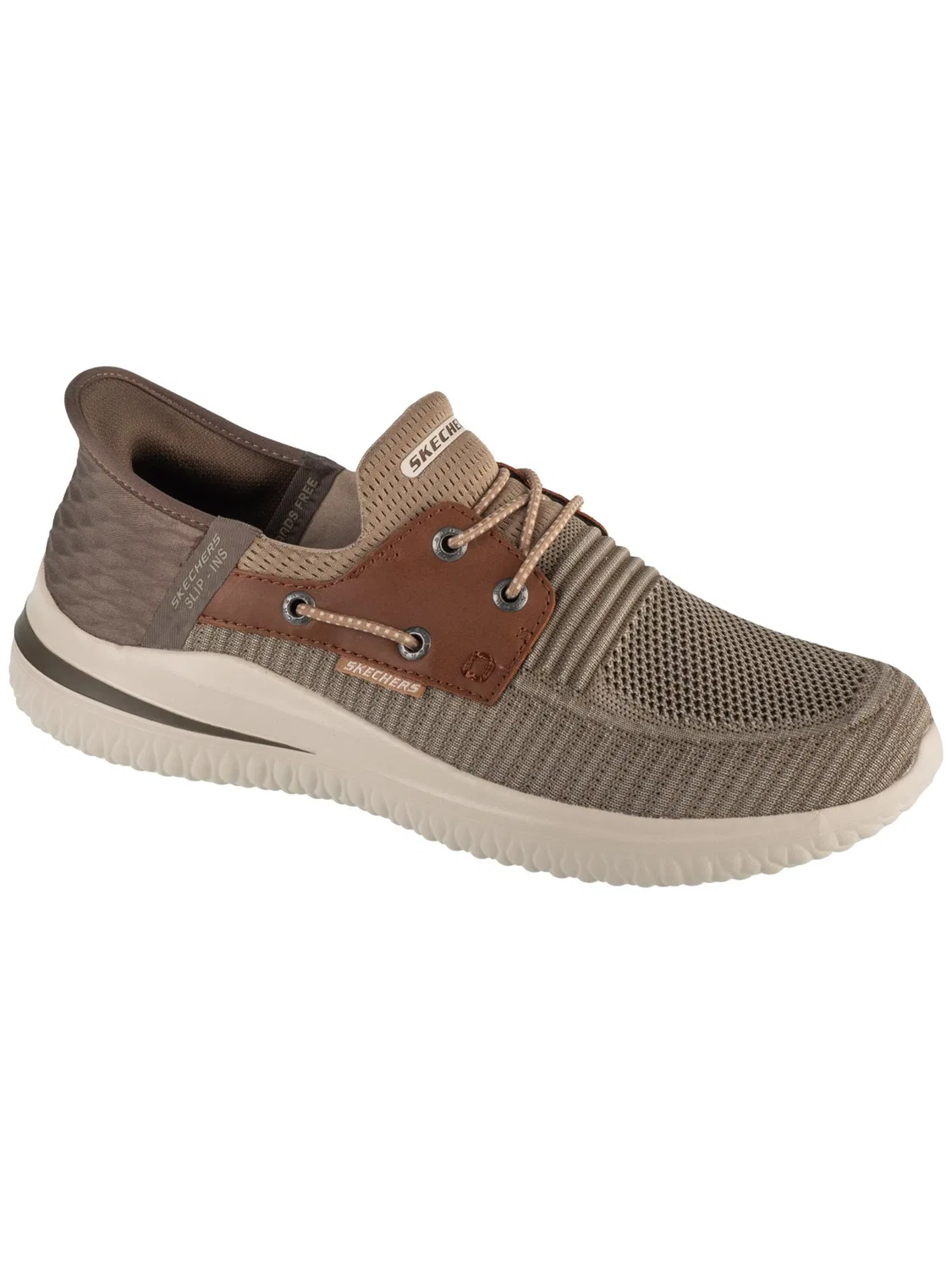 Слипоны 'Skechers Slip-Ins: Delson 3.0 - Roth' Skechers, Grey — фото 2