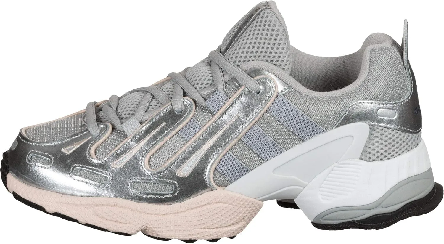 Кроссовки Adidas EQT Gazelle W Серый Серебристый Ледяной Розовый — фото 2