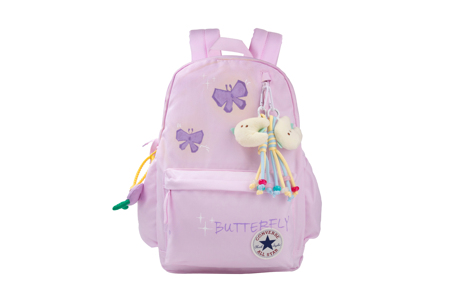 

Converse Полиэстеровый молодежный рюкзак средний унисекс светло-фиолетовый, Light Purple