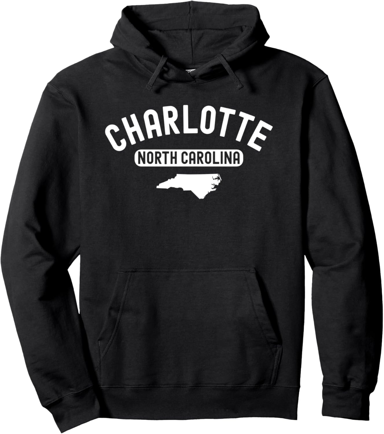 

Шарлотта, Северная Каролина, винтажная ретро-толстовка Raleigh Durham 704 North Carolina Vintage Apparel, черный