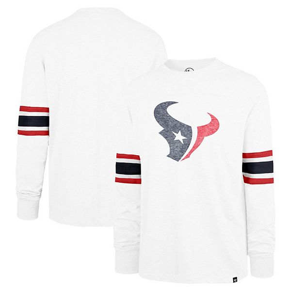 

Мужская футболка '47 Houston Texans Gridiron Premier Brex с длинным рукавом белого цвета 47 Brand
