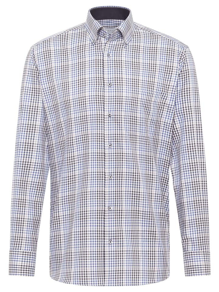 

Рубашка Eterna MODERN FIT, цвет denim