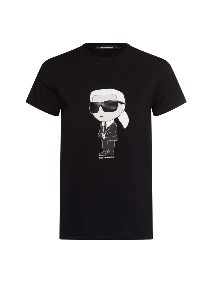

Футболка Karl Lagerfeld T-Shirt Ikonik 2.0 Karl, черный