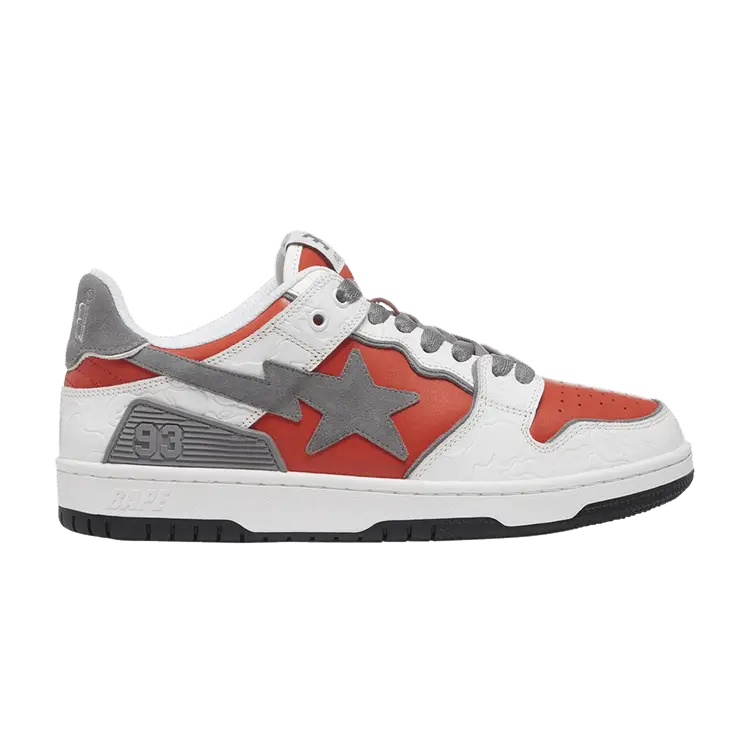 Кроссовки BAPE Wmns Sk8 Sta #4 L1, Red