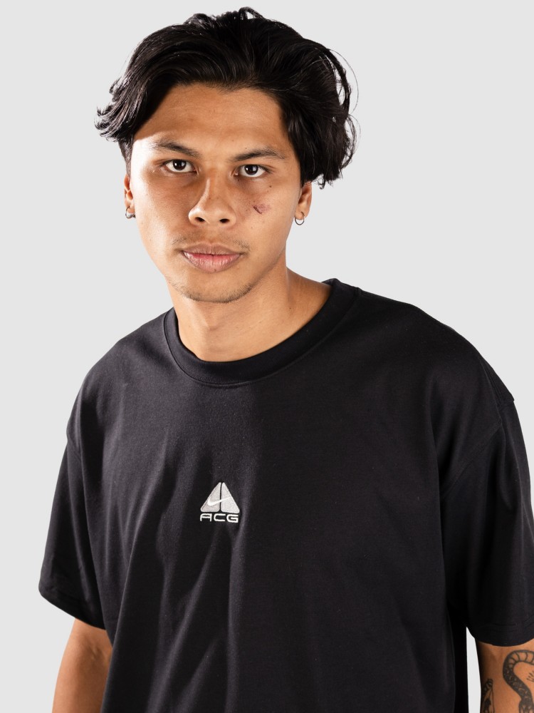 Футболка Nike ACG ACG T-Shirt, blk/lt smk gry/smmit wht — фото 3