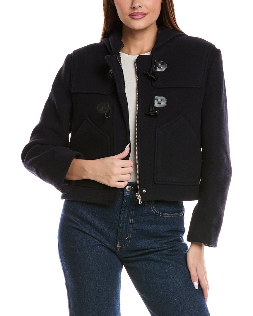 

Ba&sh Manteau Paimee Пальто из смесовой шерсти, синий
