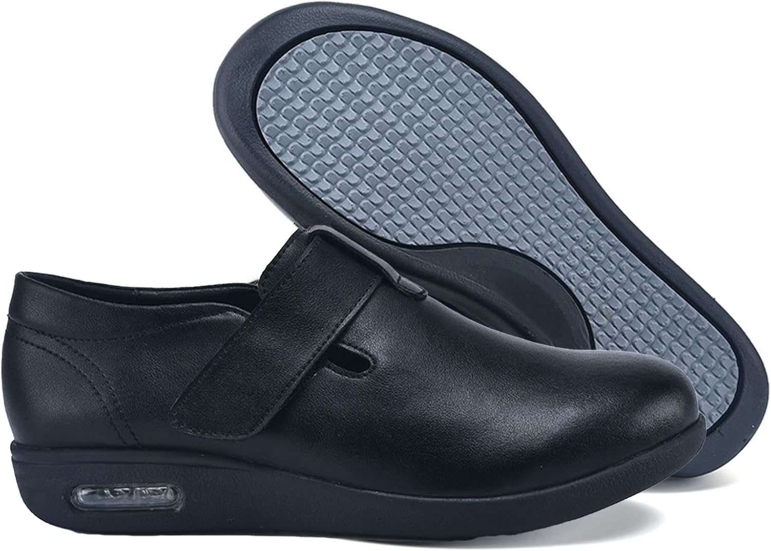 

Мужские ортопедические кожаные туфли bumuam, повседневные туфли для лечения плантарного фасциита, нескользящие формальные туфли с поддержкой свода, удобные простые туфли, черный