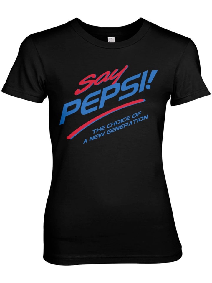 

Футболка Say Girly Tee Pepsi Co, черный