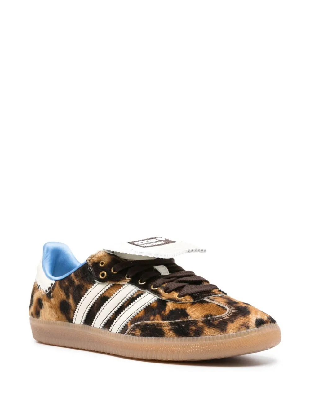 Кроссовки Samba из коллаборации с Wales Bonner Adidas, коричневый — фото 2