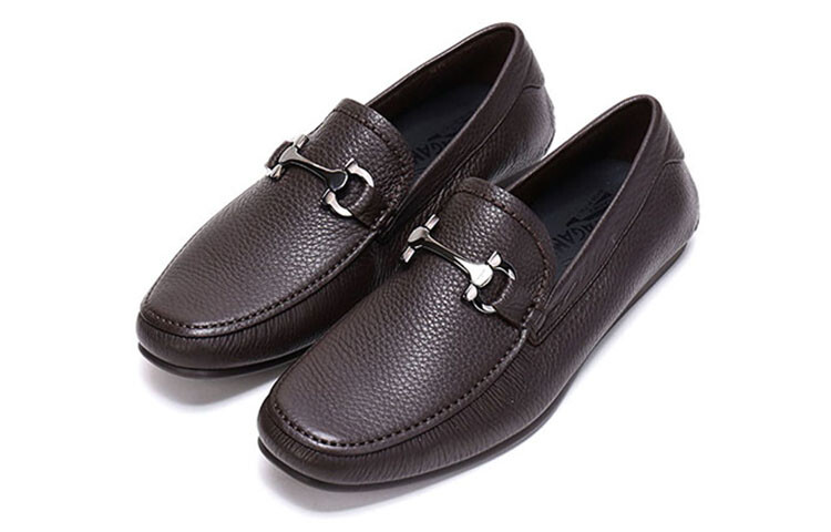 Туфли Ferragamo, ореховый — фото 3
