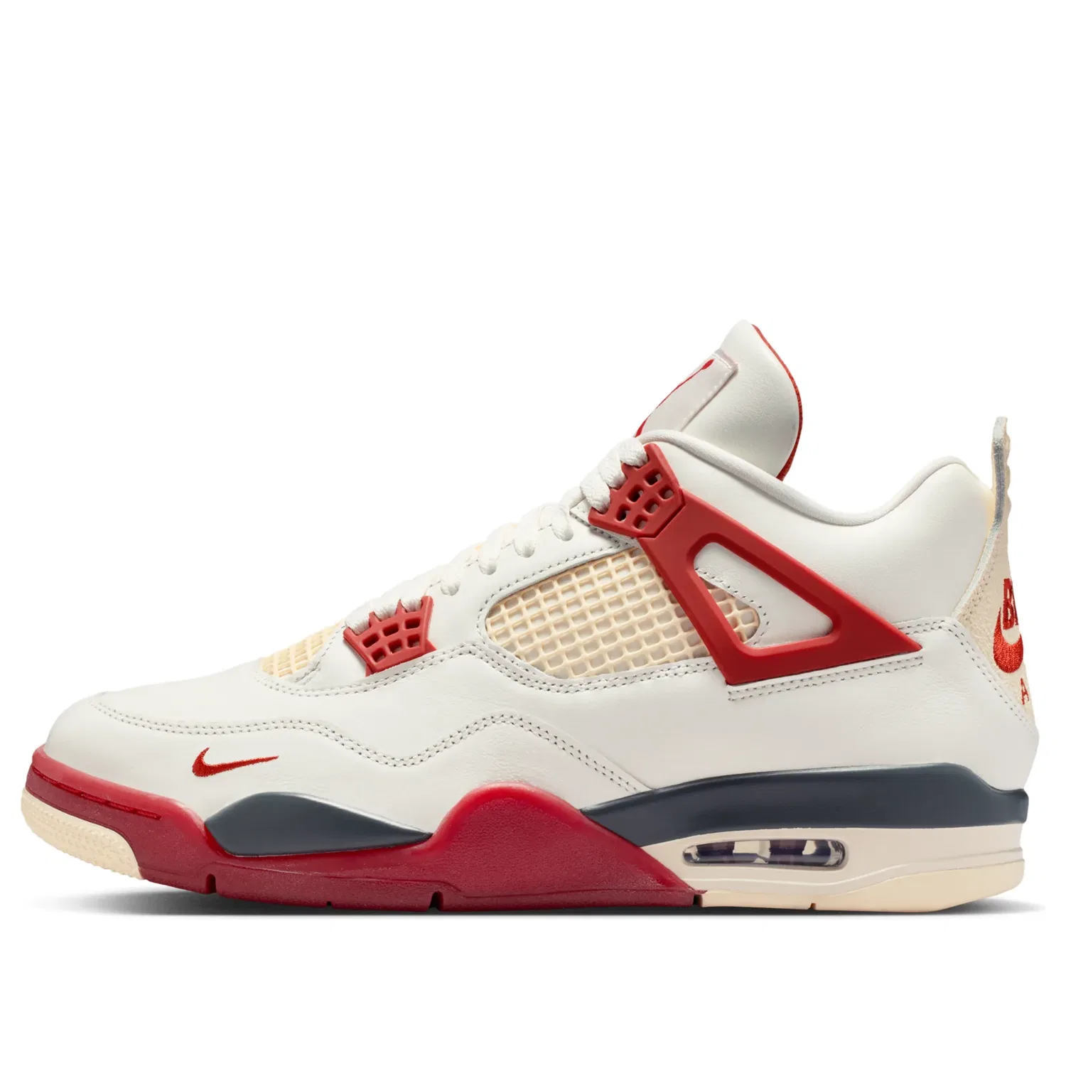 Кроссовки Air Jordan 4 Retro OG x Nigel Sylvester 'Brick After Brick' IQ8055-100, белый