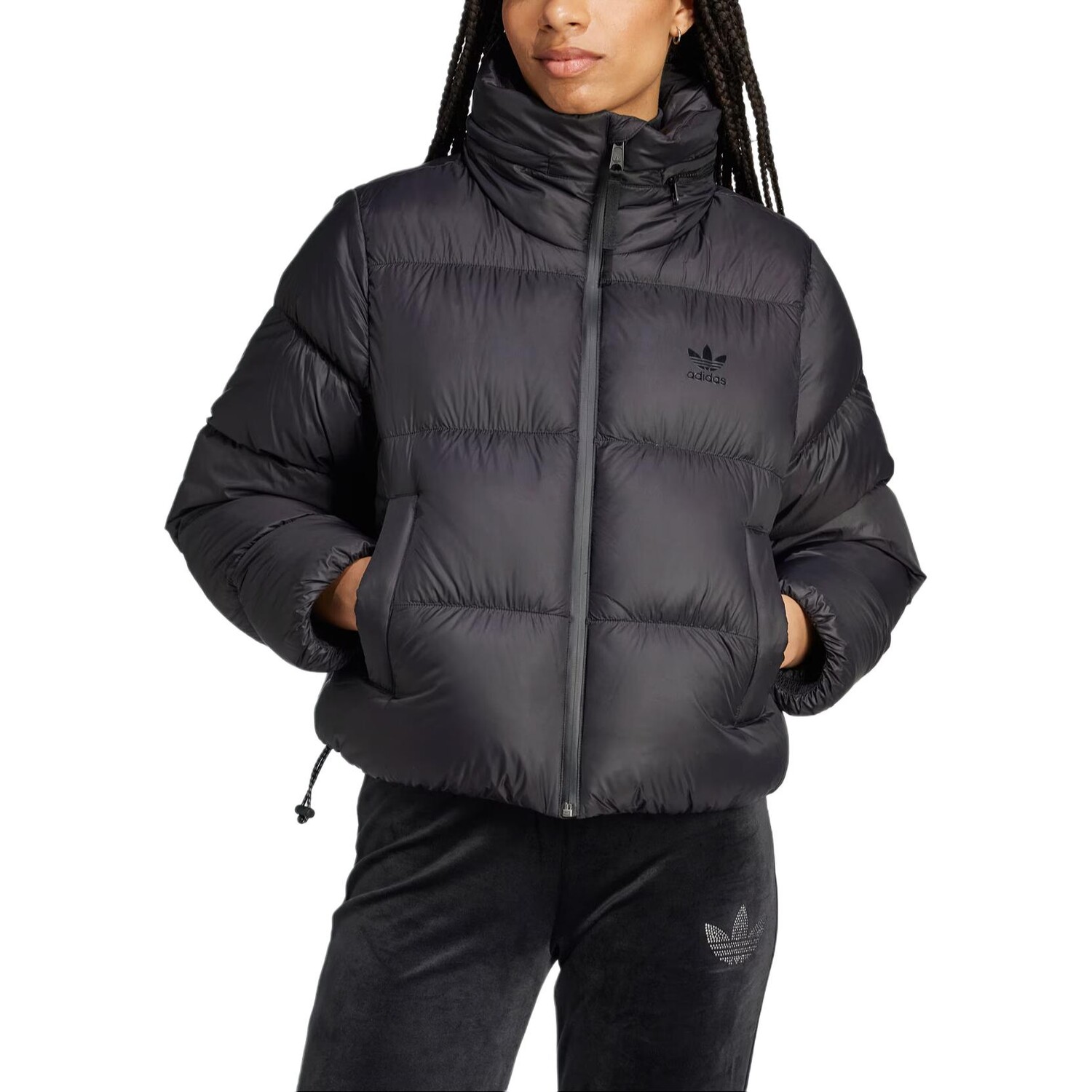 

Стеганая куртка Regen женская черный Adidas Originals