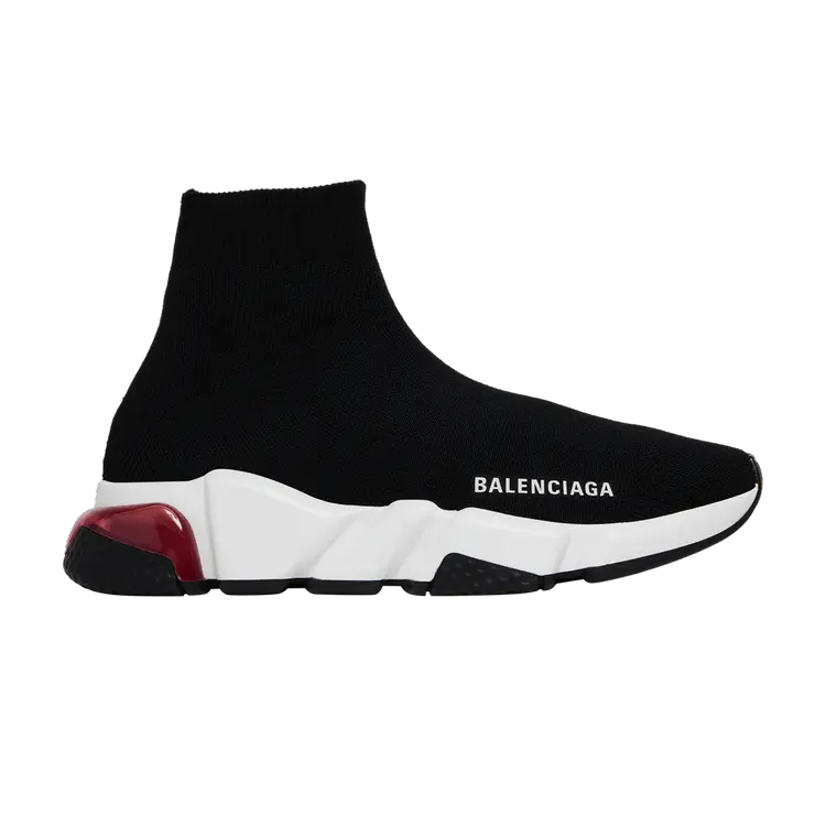 Кроссовки Balenciaga Balenciaga Wmns Speed Sneaker 'Clear Sole - Black Pink', черный