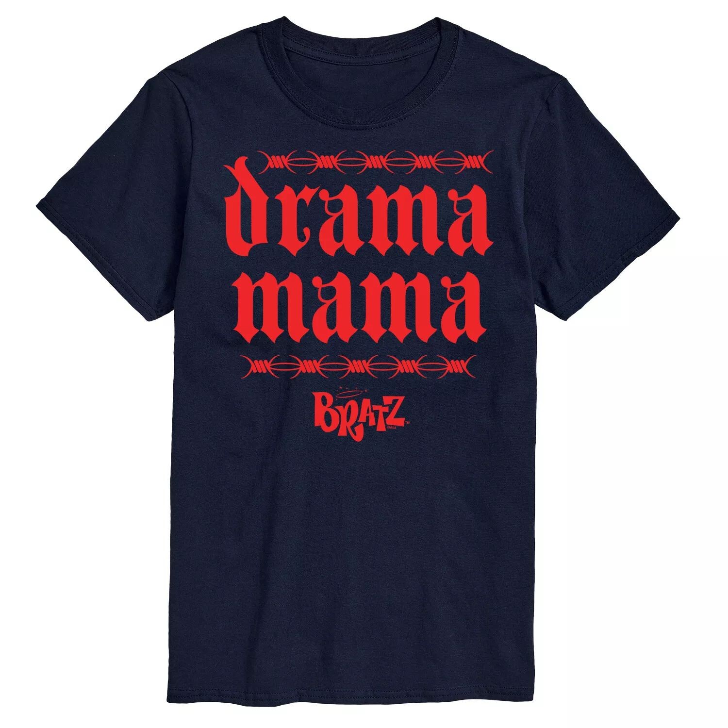 

Футболка с рисунком Big & Tall Bratz Drama Mama, Blue License, синий