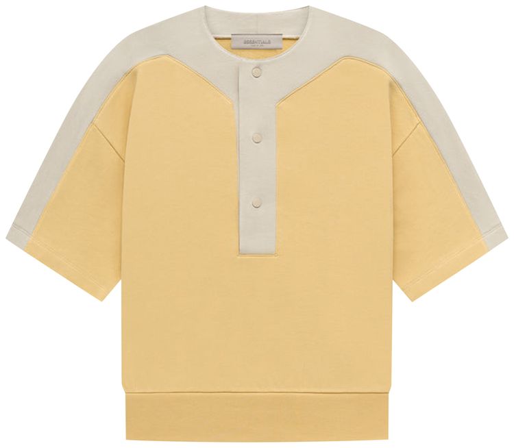 

Детская бейсбольная футболка-поло Fear of God Essentials от Terry, желтый