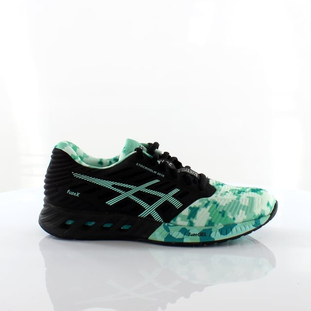 

Женские кроссовки Fuzex черные/e Asics, зеленый, Черный, Женские кроссовки Fuzex черные/e Asics, зеленый