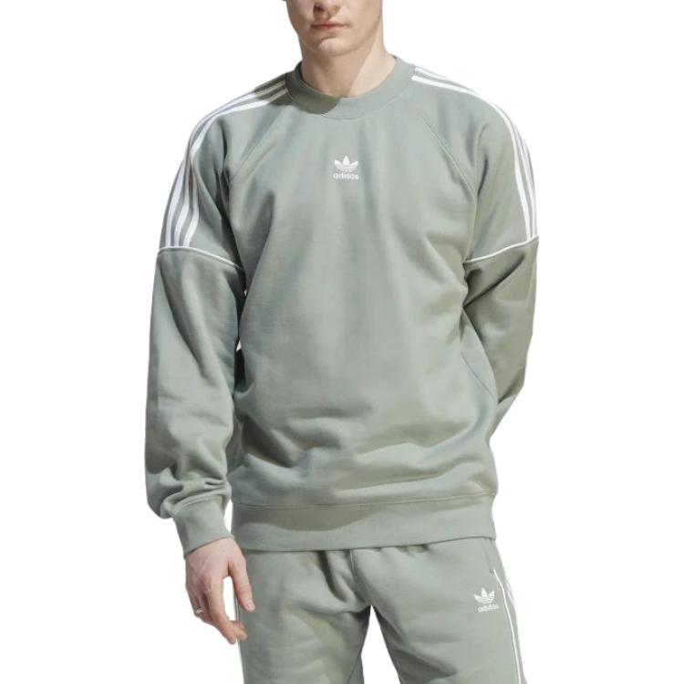 Adidas Rekive Crew Sweatshirt Adidas Originals, Серебристо-зеленый — фото 3