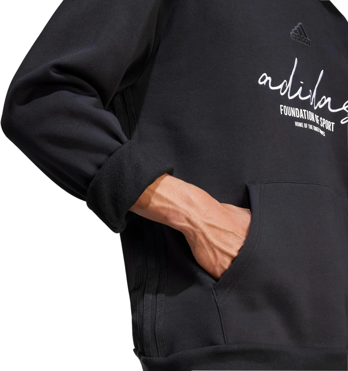 Толстовка adidas Brand Love Fleece — фото 4