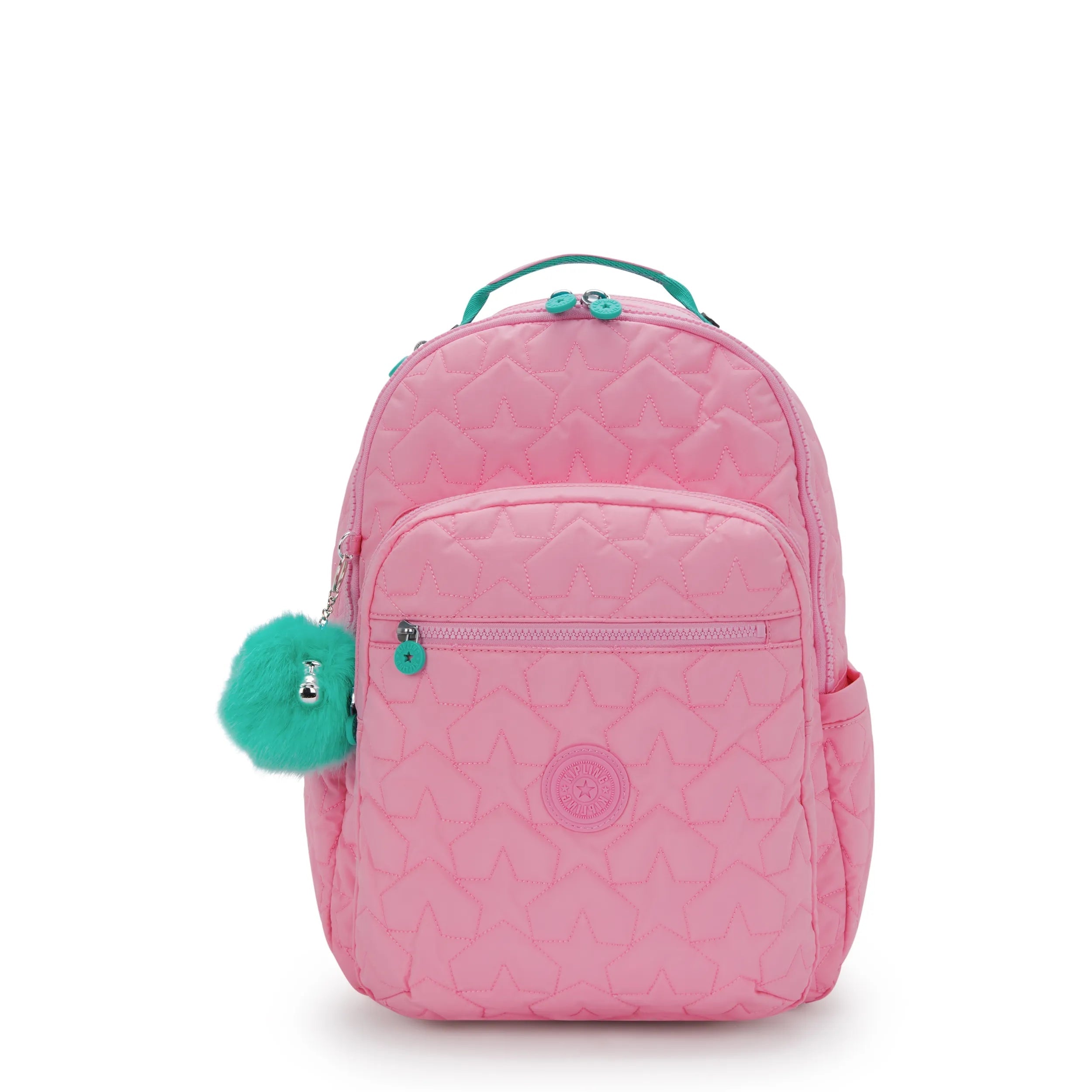 

Рюкзак для ноутбука Kipling Seoul Large 15 дюймов, puff pop bubblegum
