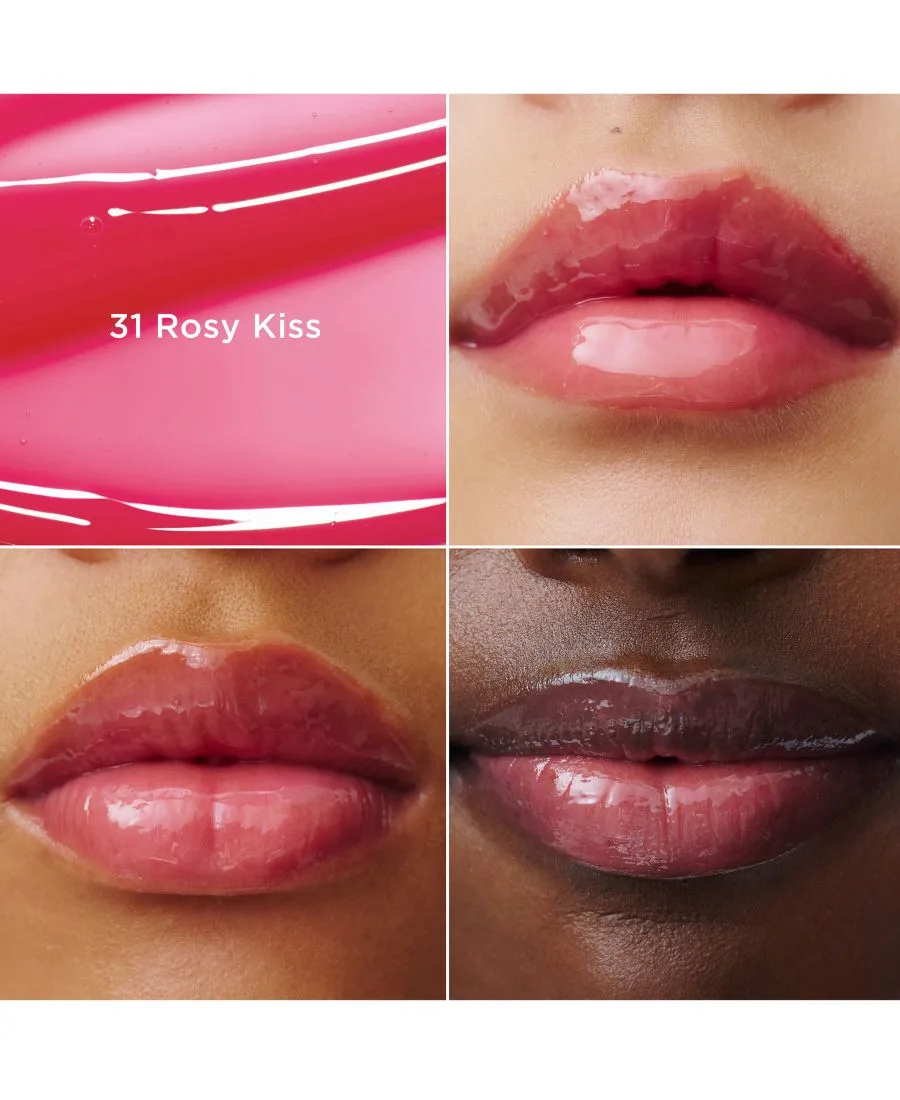 Лимитированная серия масла для губ LOVE Collection Clarins, 31 rosy kiss (sweet candy розовый) — фото 2