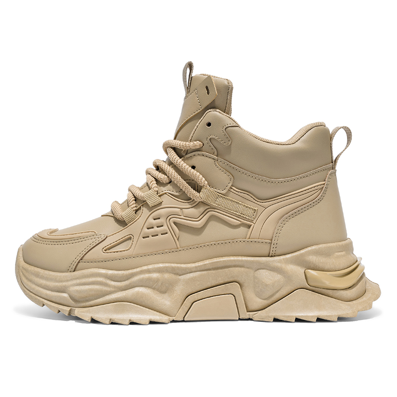 

PNKE Высокие массивные кроссовки мужские хаки, цвет Khaki