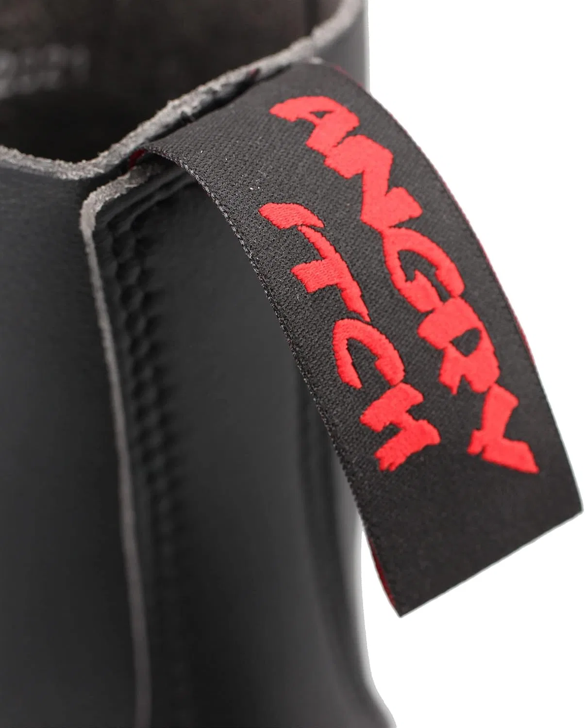 Ботинки Angry Itch - 8-Hole Vegan Boots - PU Black — фото 2