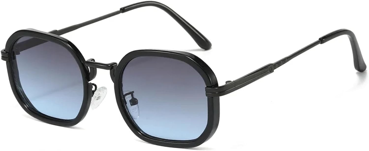 

Солнцезащитные очки с защитой от УФ-излучения UV400 | Металлические градиентные линзы | Для женщин и мужчин | Для занятий спортом на открытом воздухе и вождения DSVIGF, Black Grey