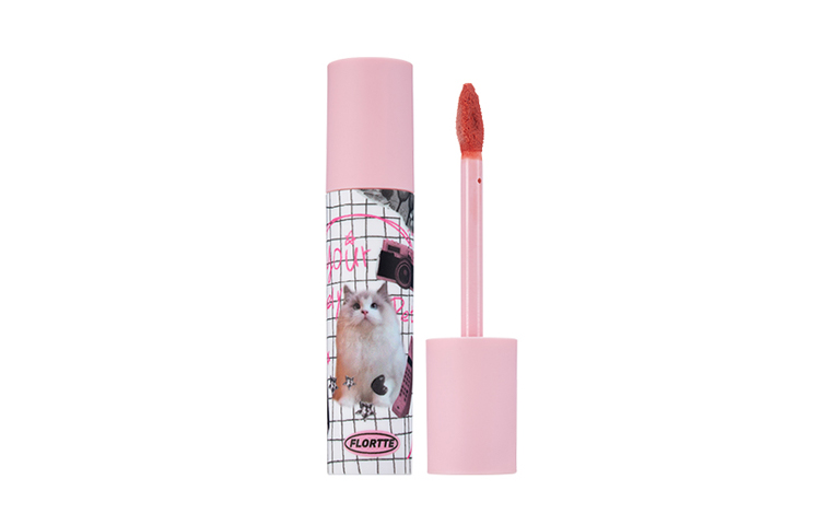 Губная помада FLORTTE I Am Super Beauty Lip Cream, B01# Ложка сахара, 2,3 г — фото 2