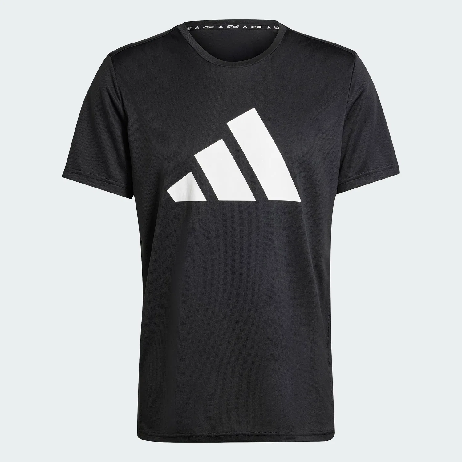 Футболка с коротким рукавом Run It Adidas, черный