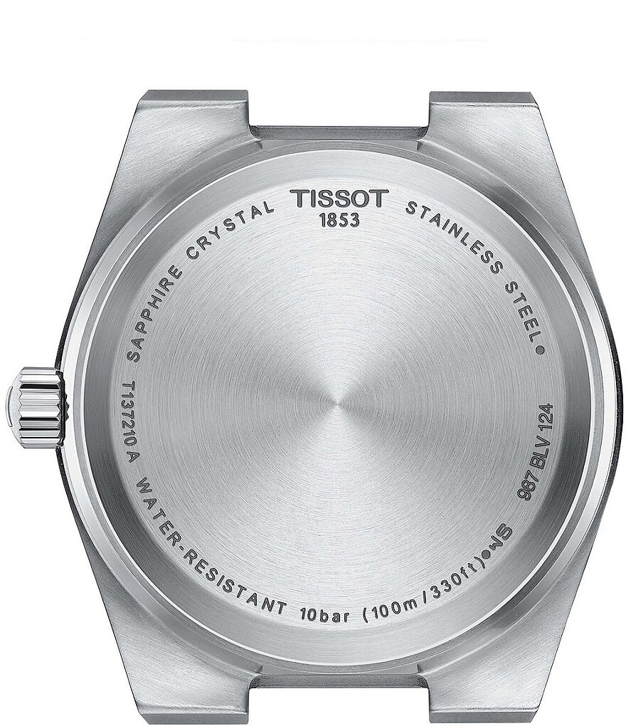 

Tissot унисекс Prx Кварцевые аналоговые часы с зеленым циферблатом и браслетом из нержавеющей стали, серебро
