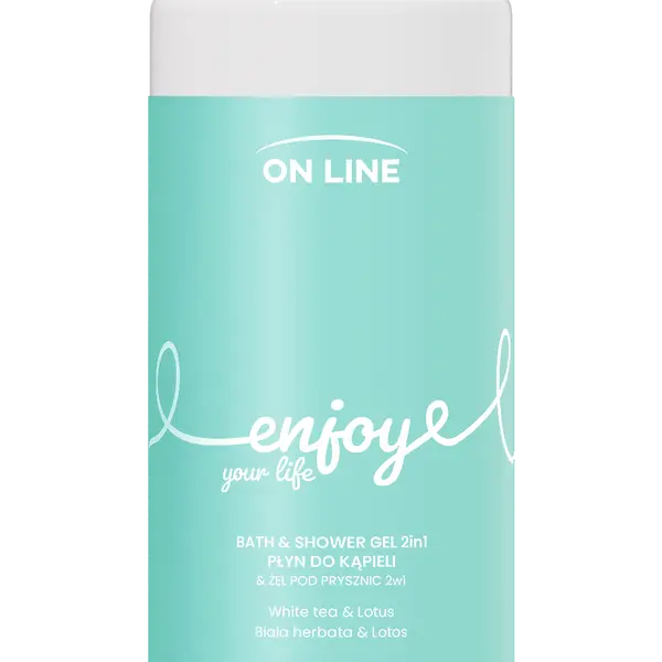 

Гель для душа и жидкость для ванны, 900 мл On Line Enjoy your life
