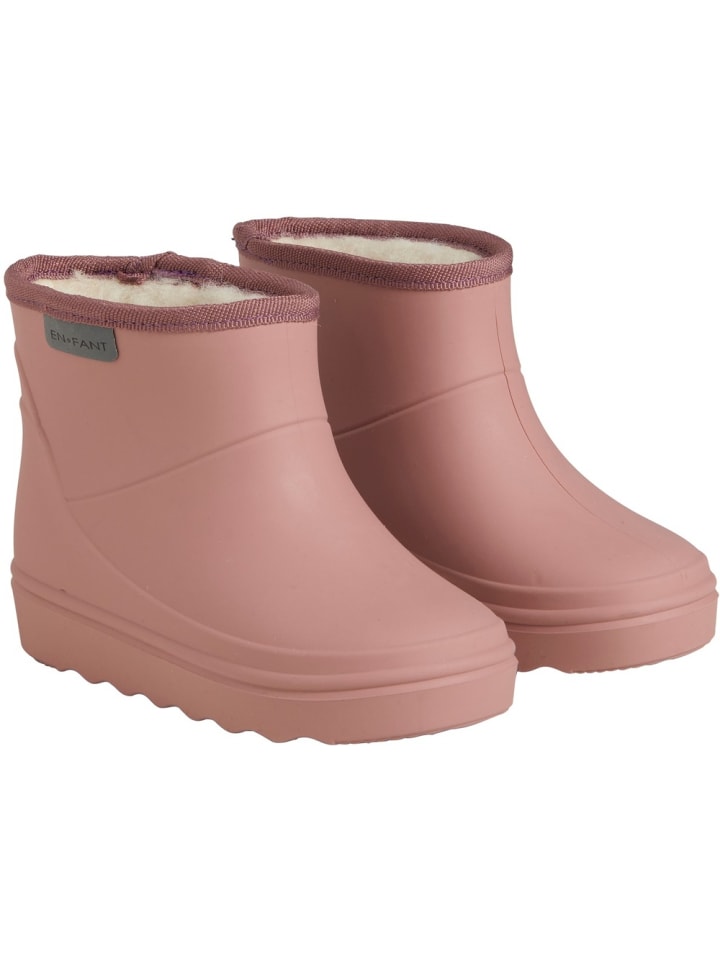 

Сапоги Thermo Boots Short Solid En Fant, розовый