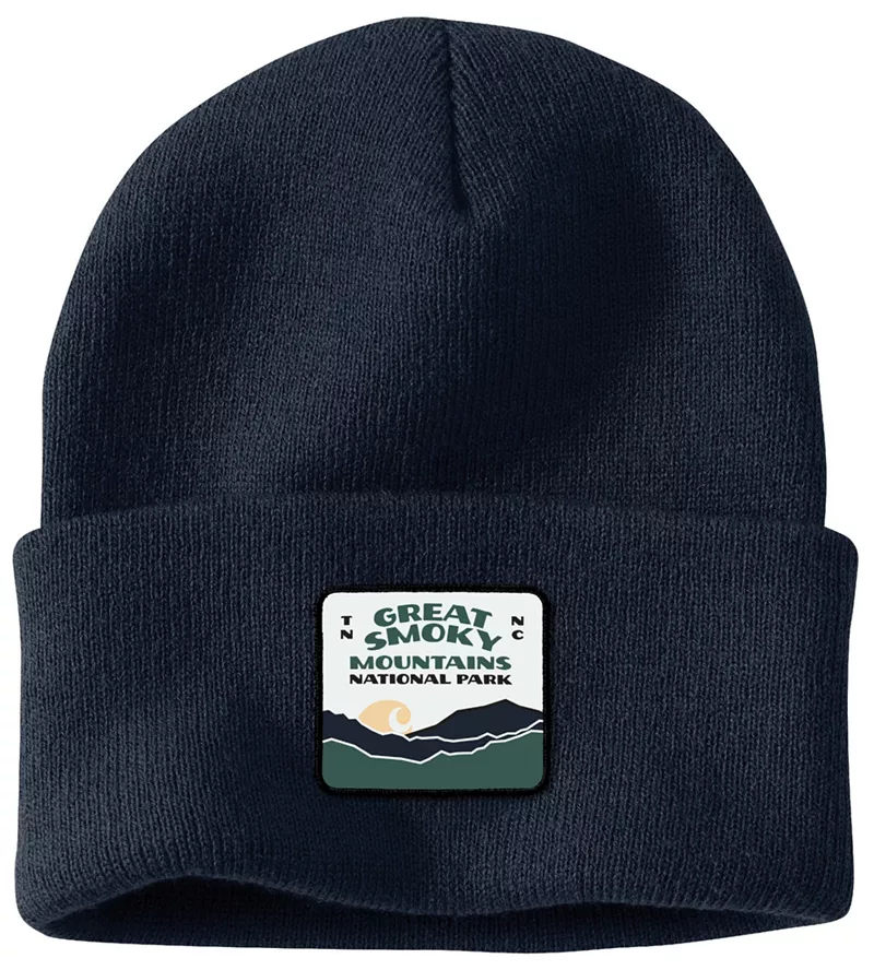 

Мужская вязаная шапка Carhart Smokey Mounain Carhartt, темно-синий
