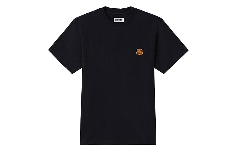 

Футболка мужская Kenzo с мини принтом тигра, черный