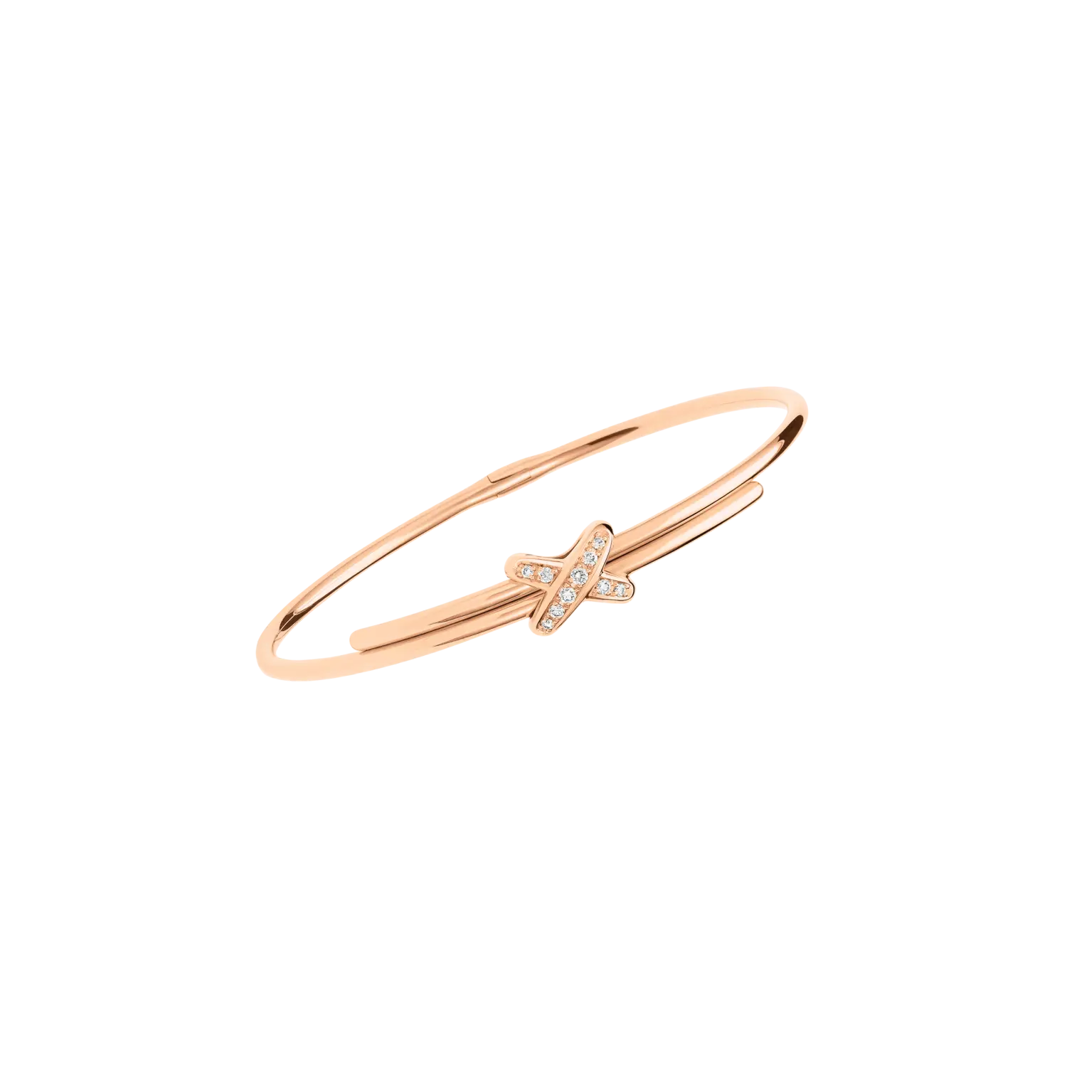 

Браслет Chaumet Jeux de liens из розового золота с бриллиантами