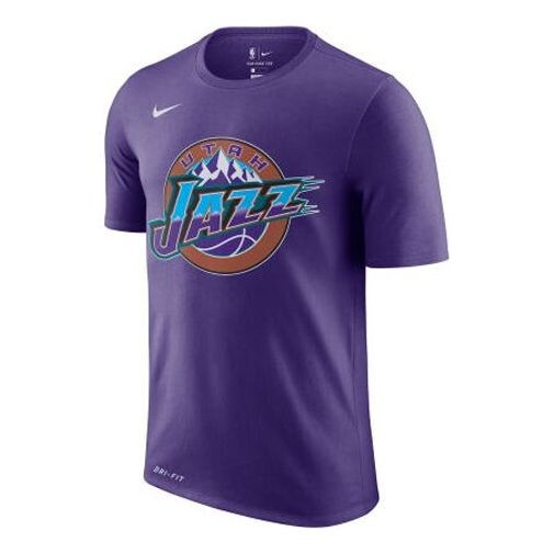

Футболка utah jazz dri-fit nba short sleeve purple Nike, фиолетовый