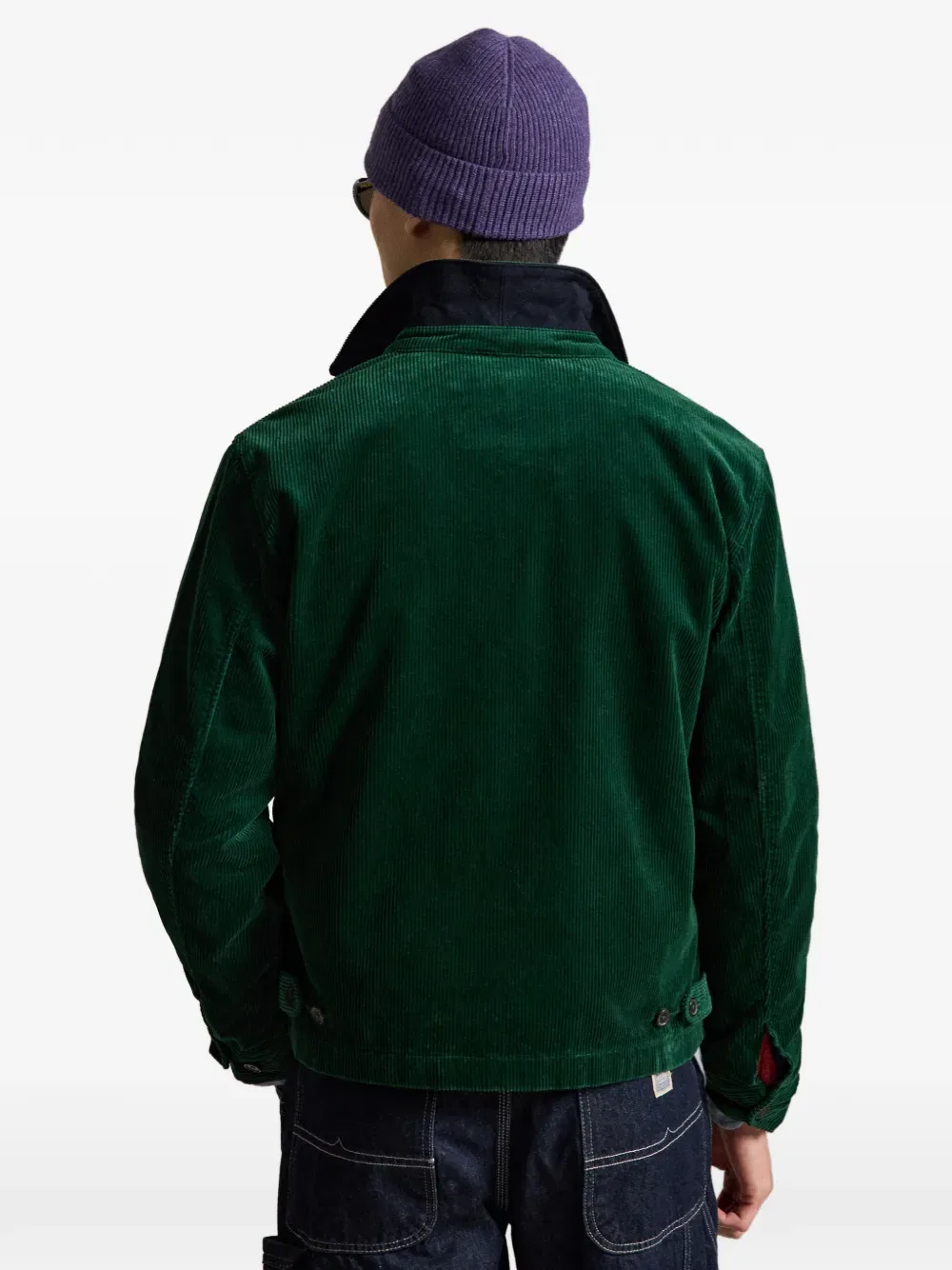 Вельветовая куртка Уинтон Polo Ralph Lauren, зеленый — фото 4