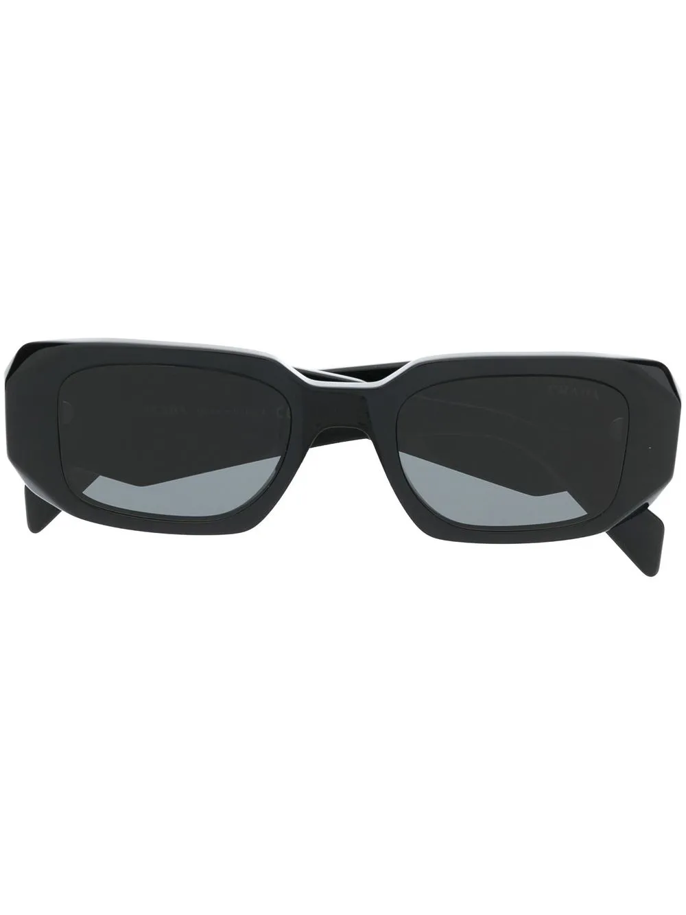 

Солнцезащитные очки Symbole в квадратной оправе Prada Eyewear, черный