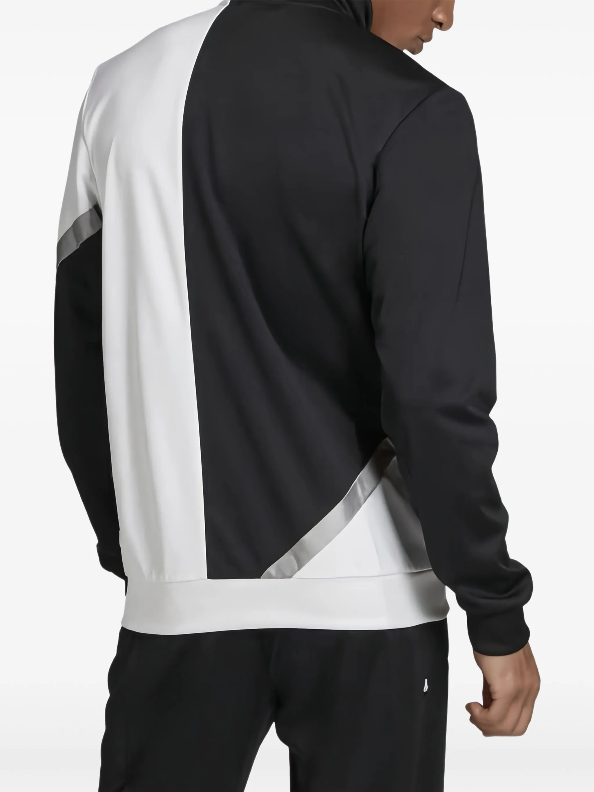 Спортивная куртка со вставками Adidas, белый — фото 4
