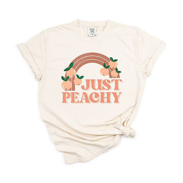 

Футболка Just Peachy Rainbow Garment Dyed Simply Sage Market, Ivory, Зеленый, Футболка Just Peachy Rainbow Garment Dyed Simply Sage Market, Ivory