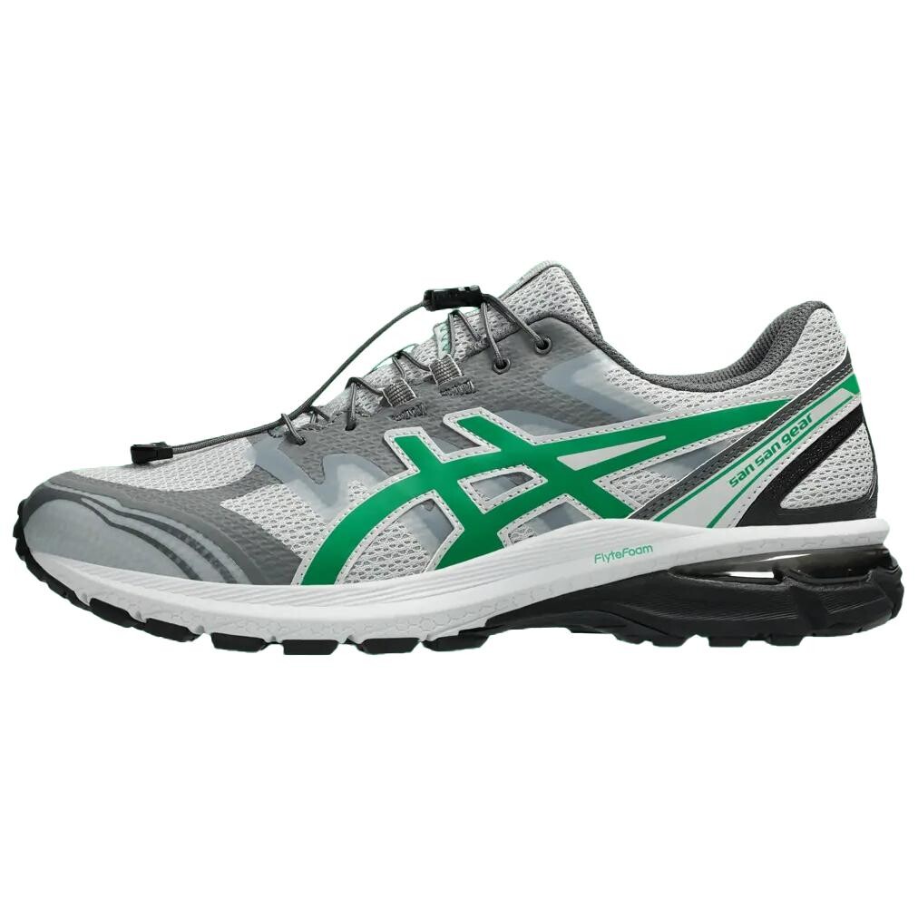 

Кроссовки San San Gear X GEL TERRAIN мужские низкие серо-зеленый Asics