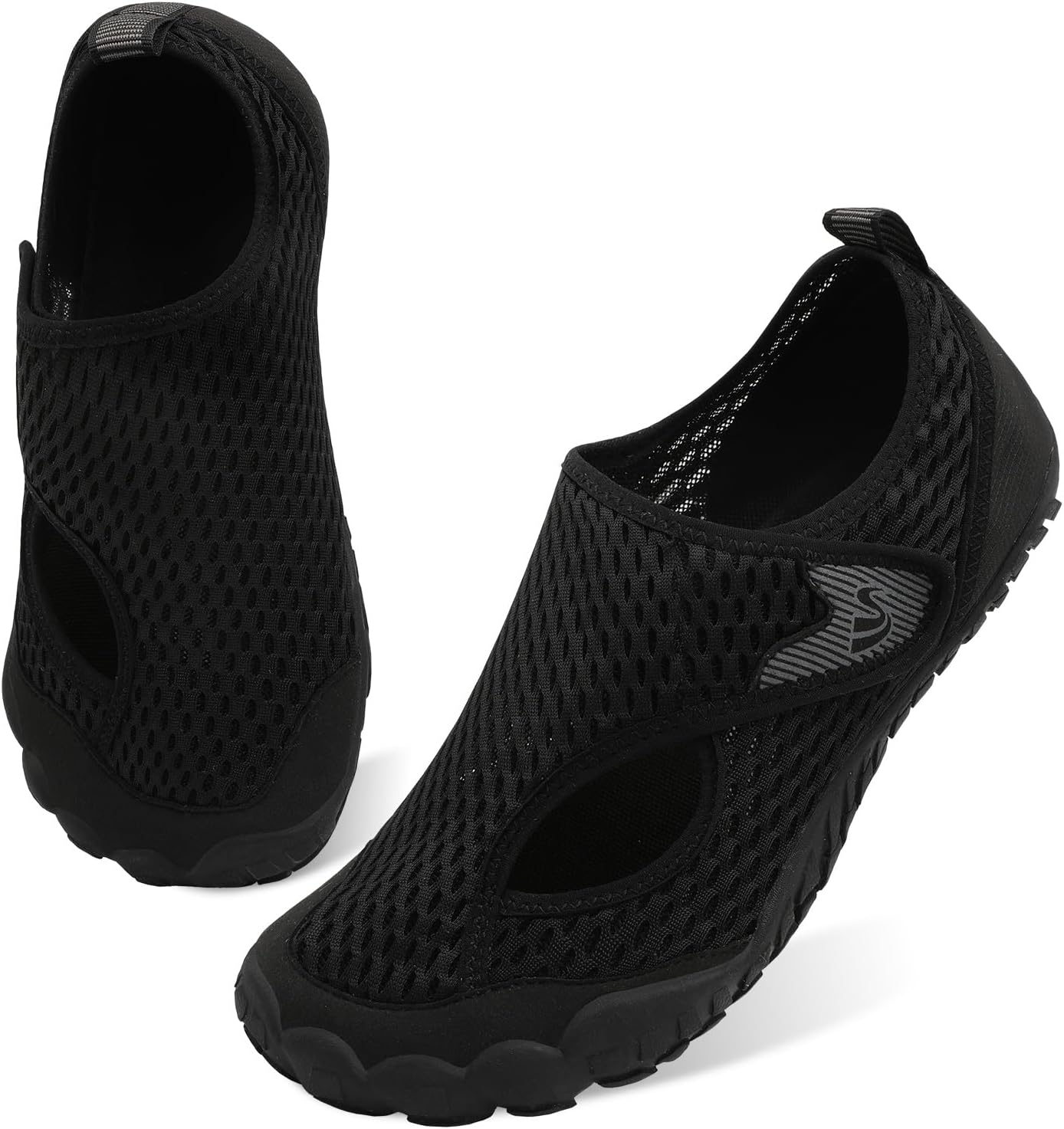 

Водные тапочки Spesoul для женщин и мужчин, быстро сохнущие аква-носки для плавания, пляжа, бассейна, хайкинга, тренировок, летние сандалии, уличная обувь с нулевым перепадом и эффектом босых ног, черный