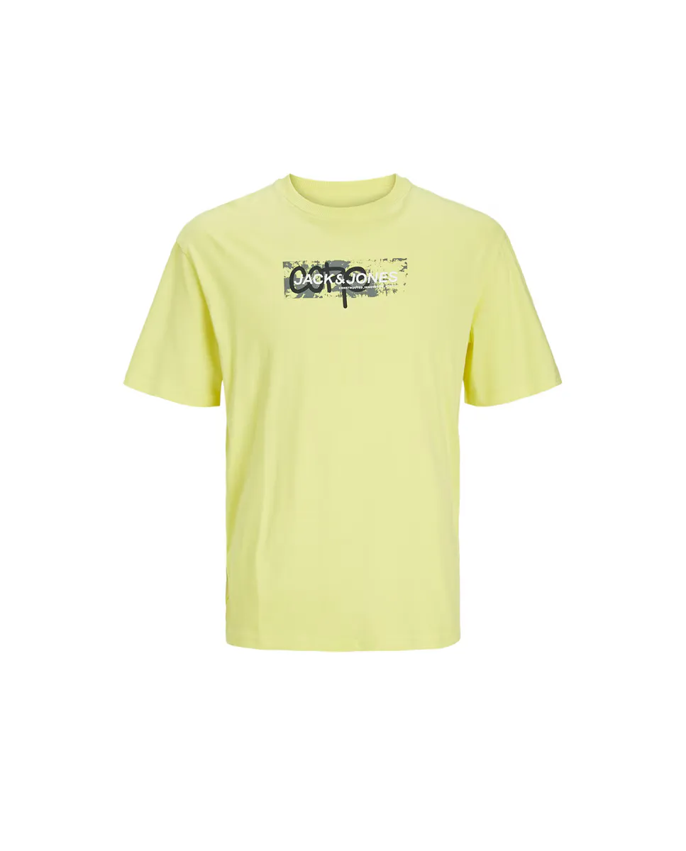 

Футболка для мальчика с коротким рукавом Jack & Jones, цвет Amarillo Limón
