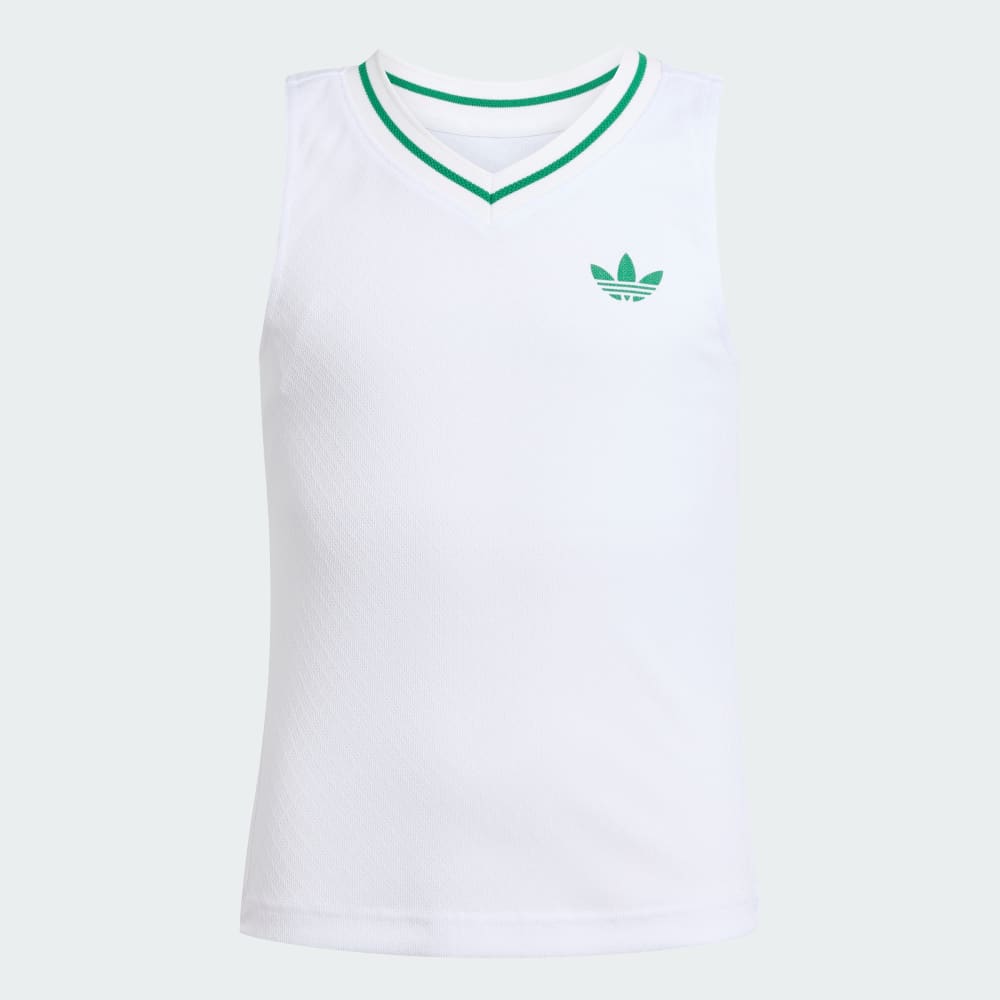 

Спортивный топ Adidas Tennis Climacool Tank Top Kids, белый