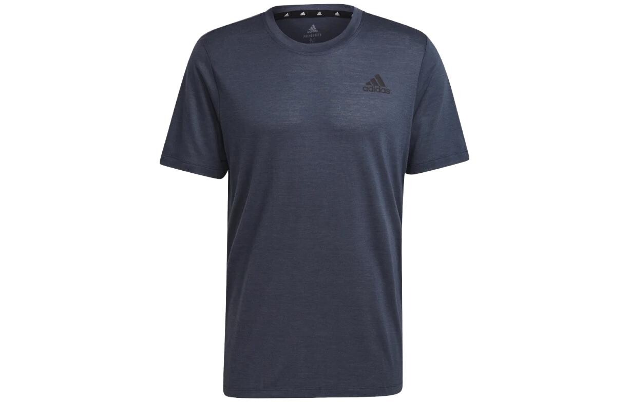 

Футболка мужская темно-синяя Adidas, темно-синий